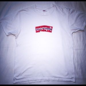 Supreme CDG Box Logo Tee